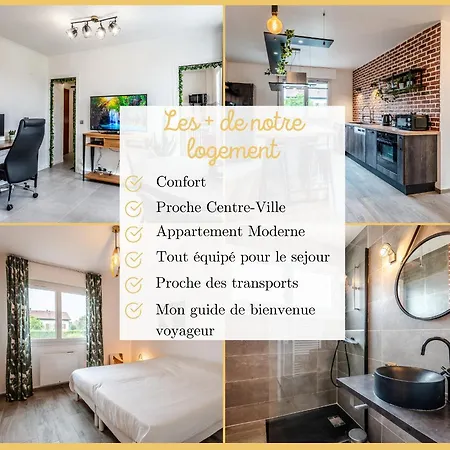 Appartement T3 I Cozy I Douvaine Exterior photo